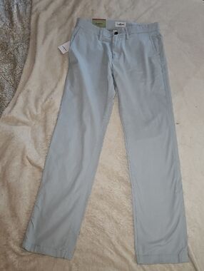 Goodfellow Slim Chino Masonry Gray Hennepin Pants Size 30x32 New